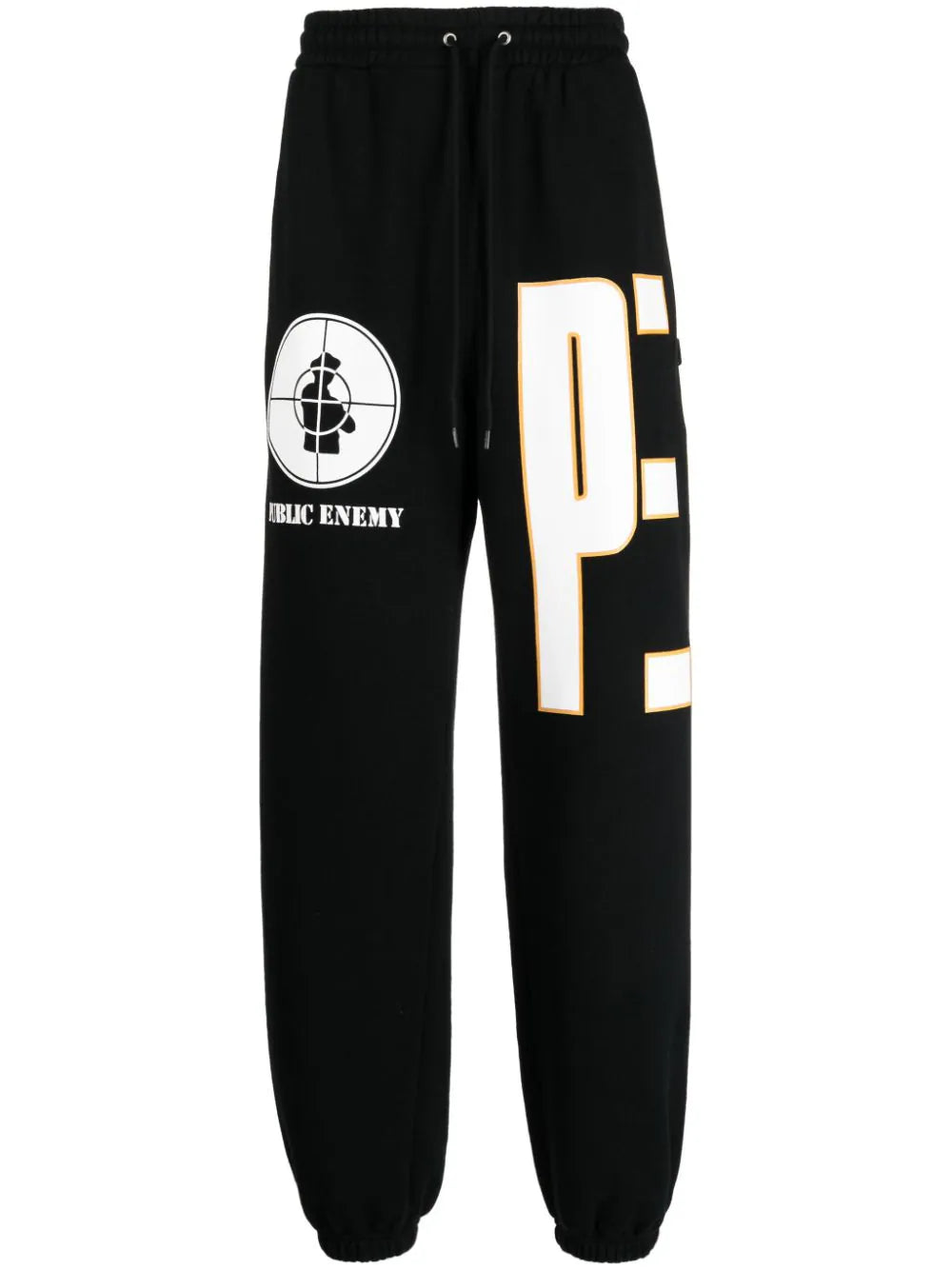 X Public Enemy Logo-Print Track Pants