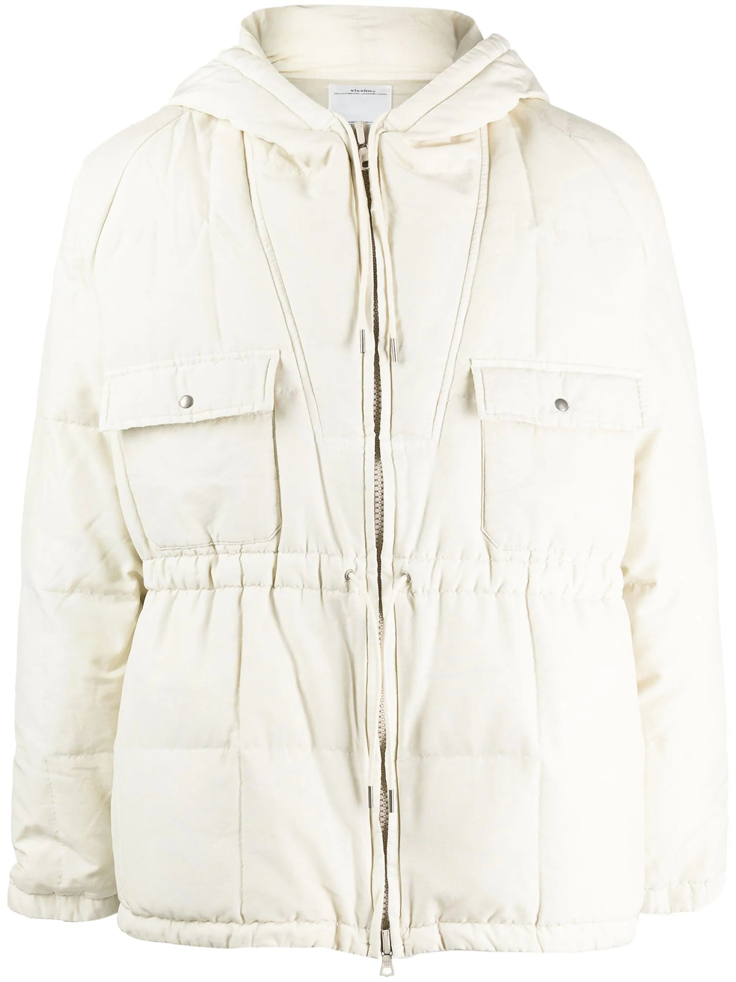 Flap-Pocket Padded Jacket