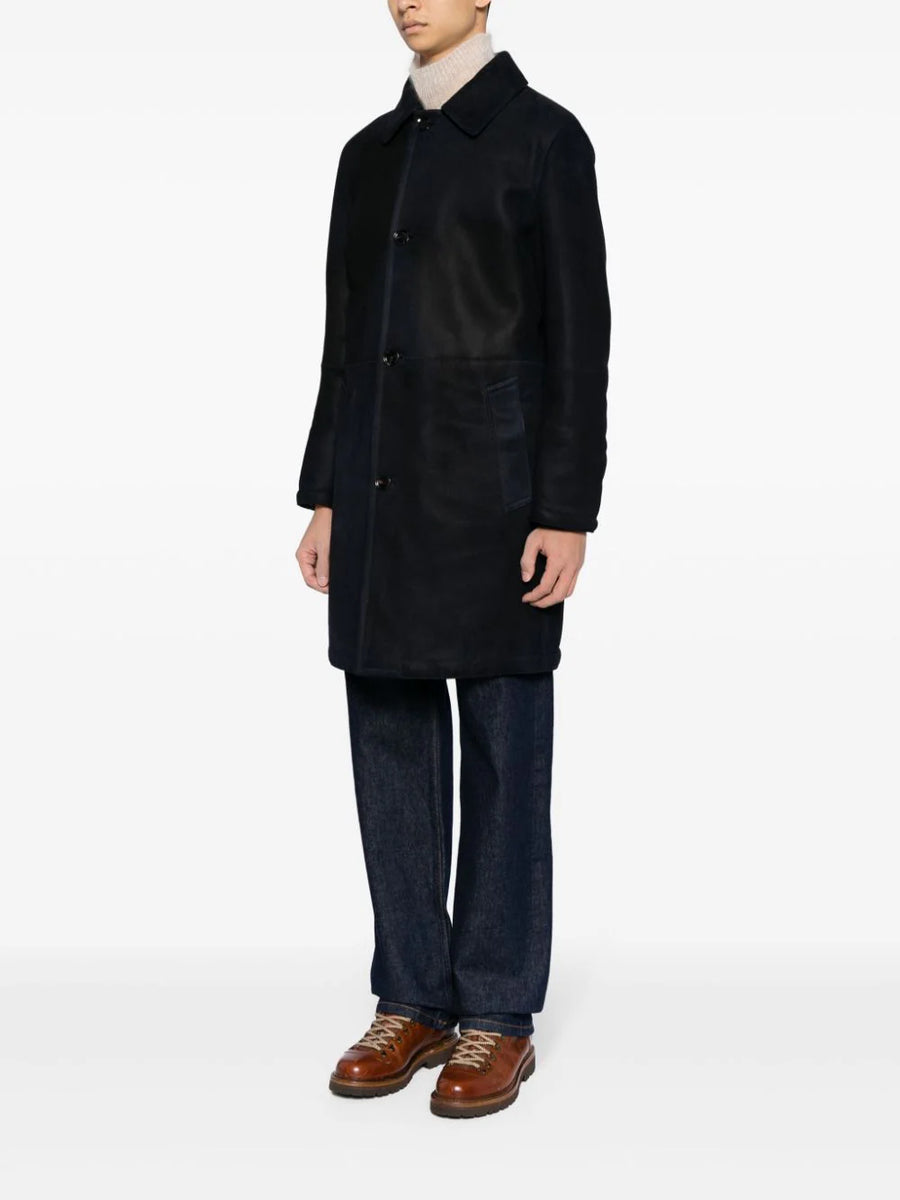 Brioni Single-Breasted Leather Coat – The Business Fashion