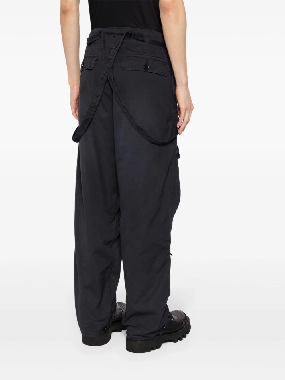 Northdrop Cotton-Blend Wide-Leg Trousers