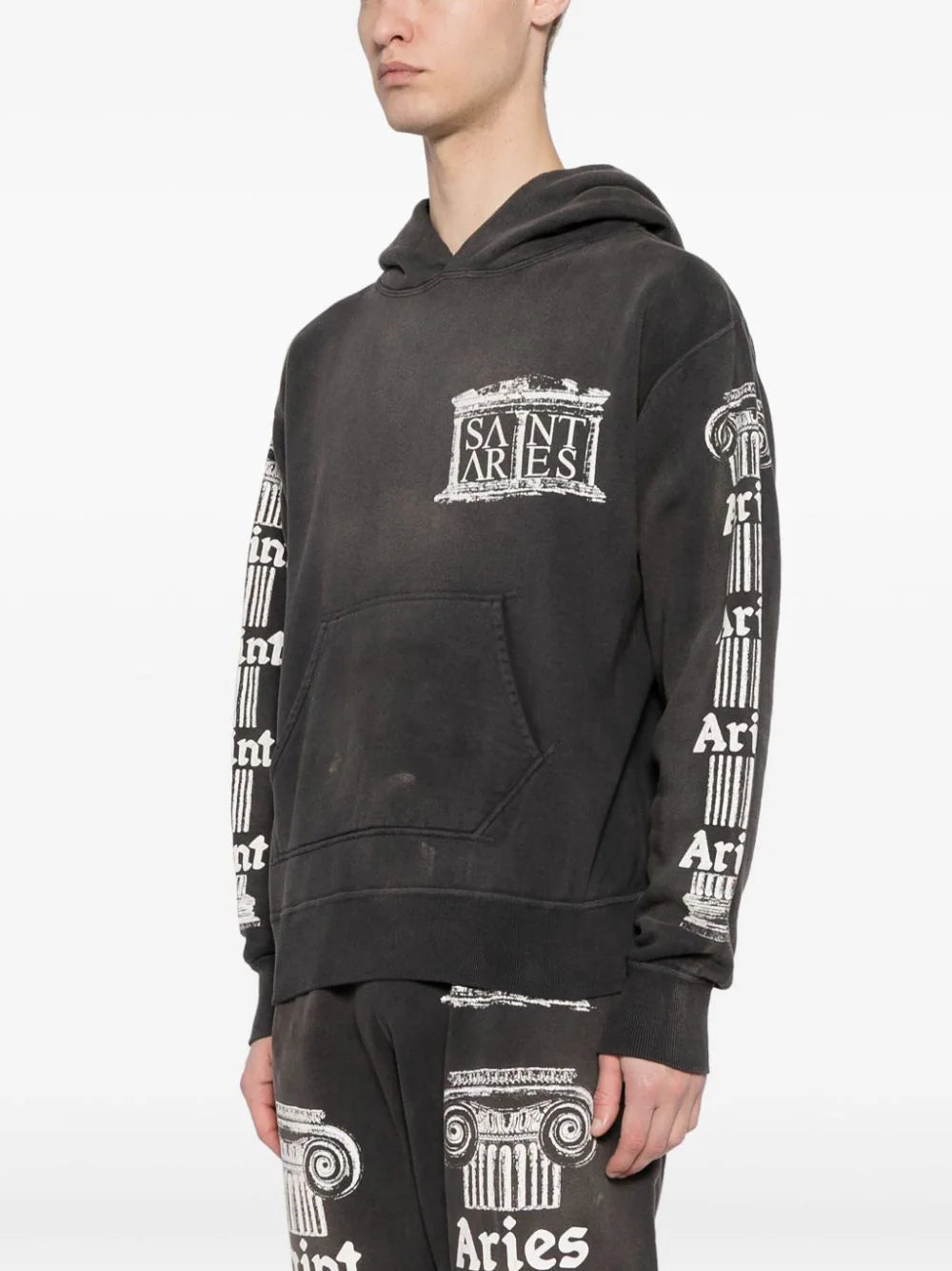 Logo-Print Cotton Hoodie