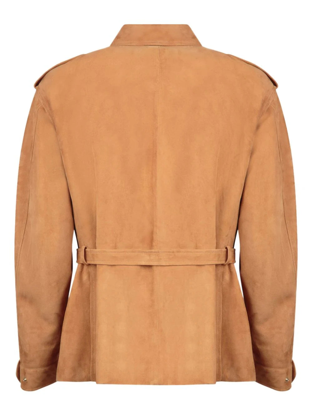 Belted Suede Jacket