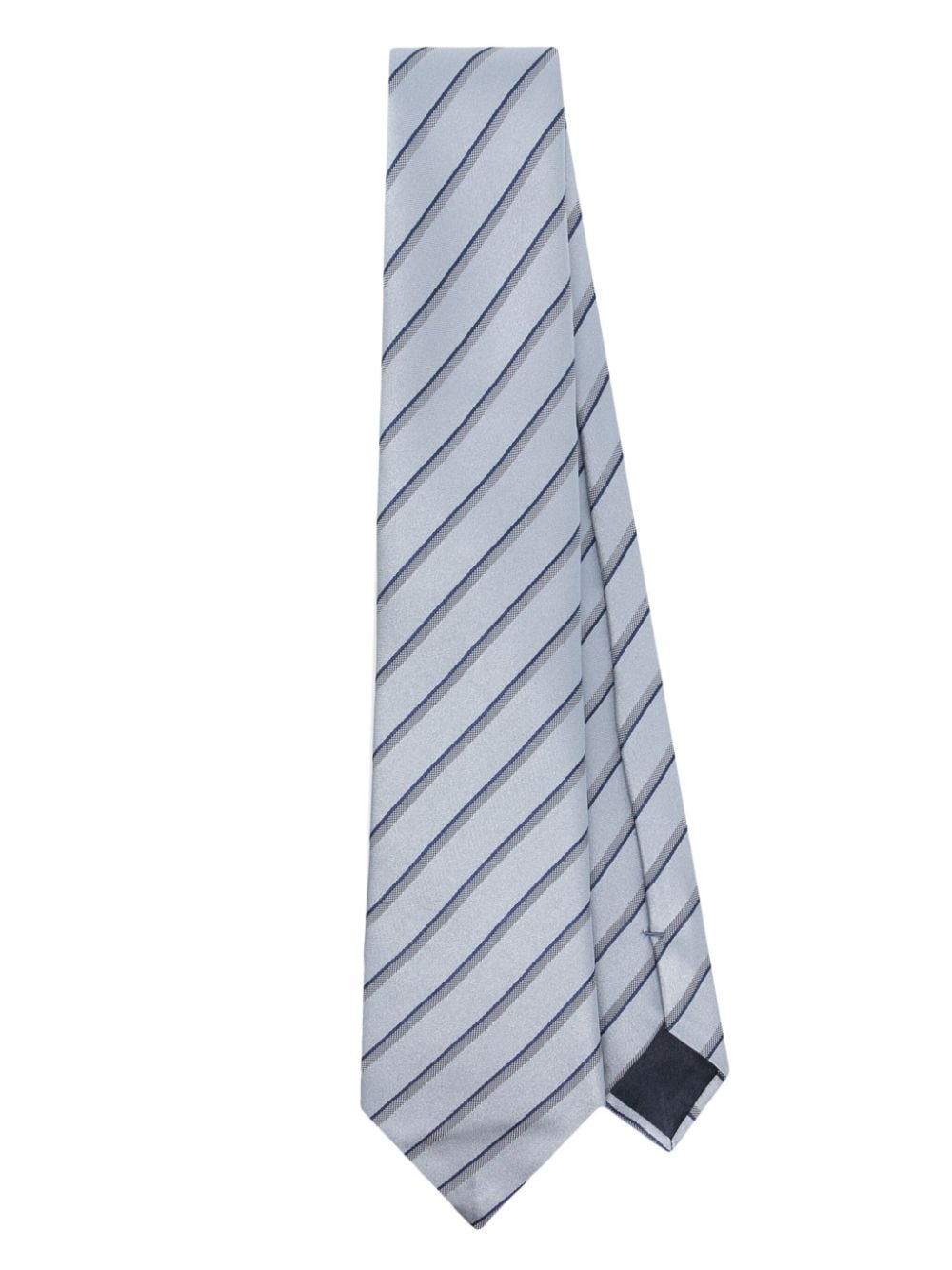 Striped Mulberry Silk Tie