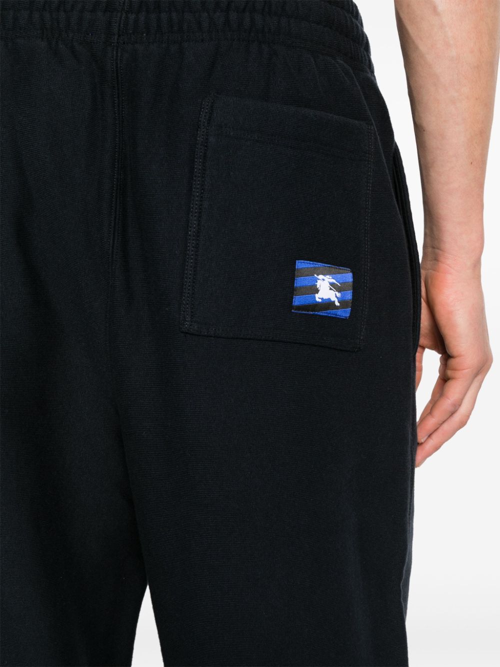 Logo-Patch Cotton Track Trousers