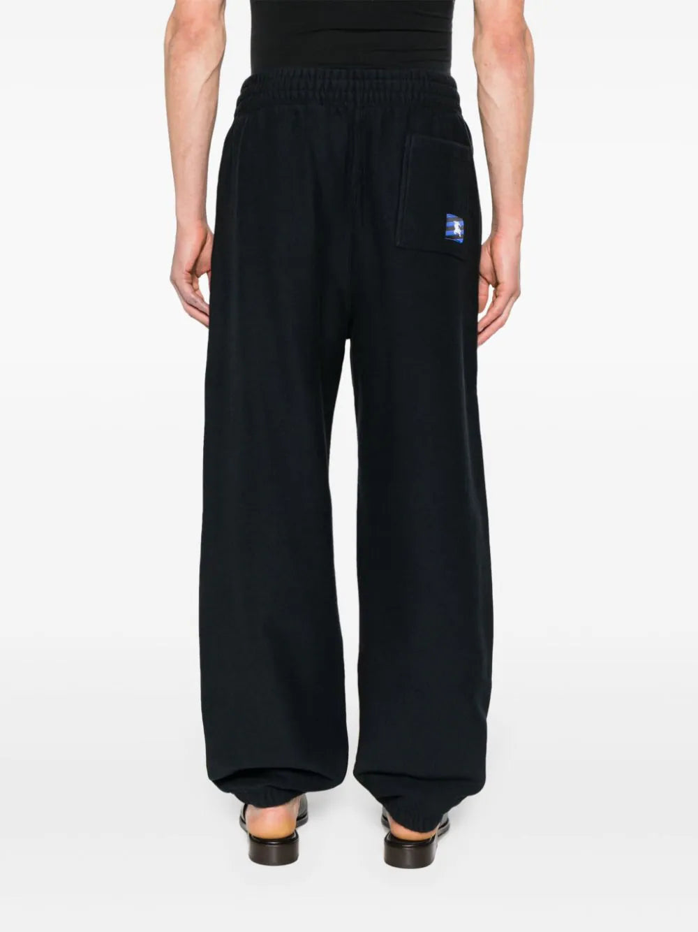 Logo-Patch Cotton Track Trousers