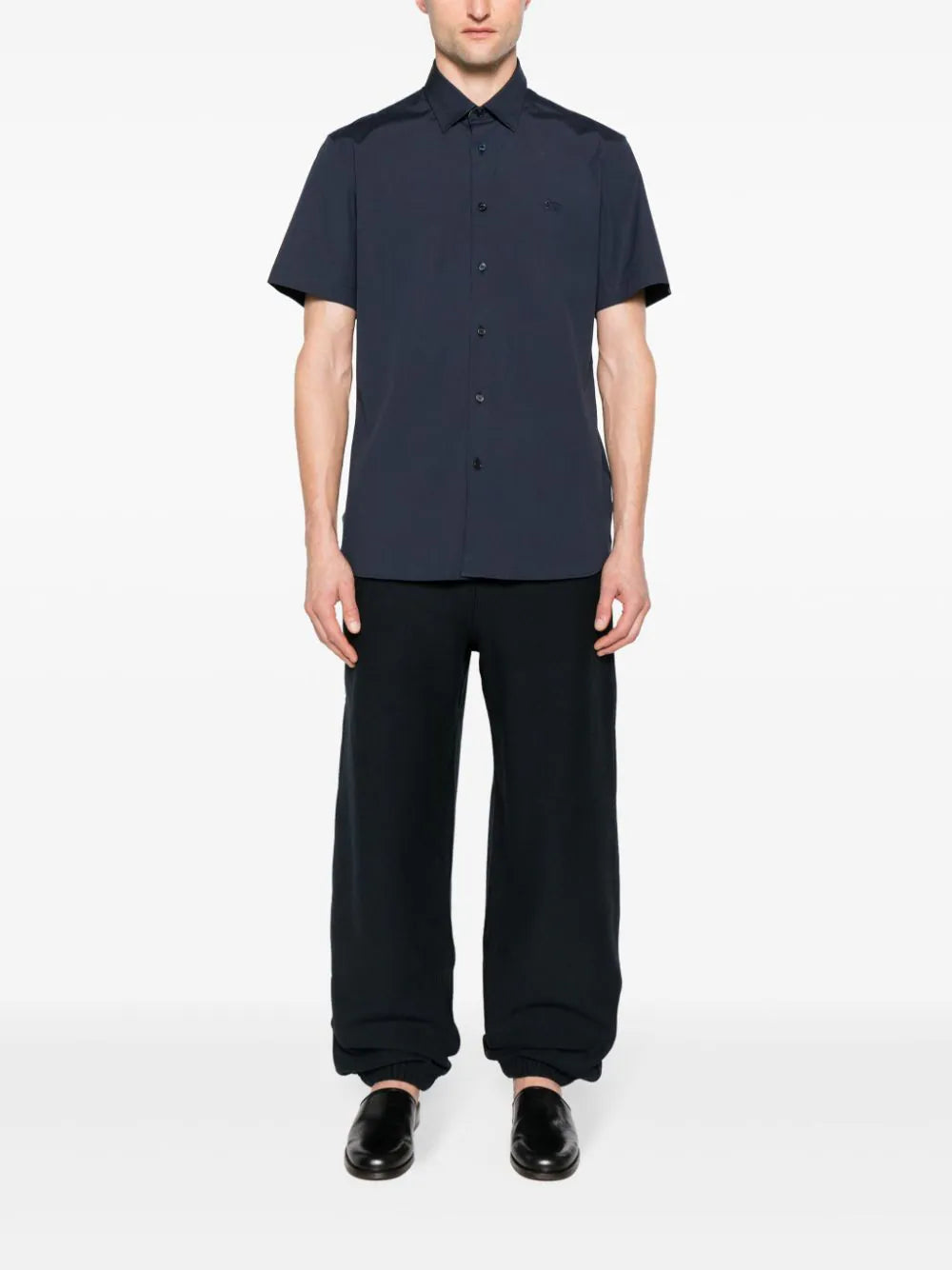 Logo-Patch Cotton Track Trousers