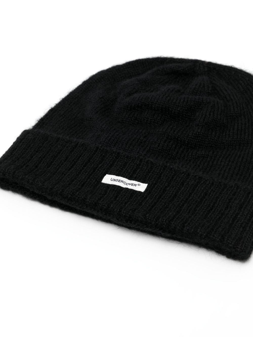 Logo-Appliqué Turn Up-Brim Beanie