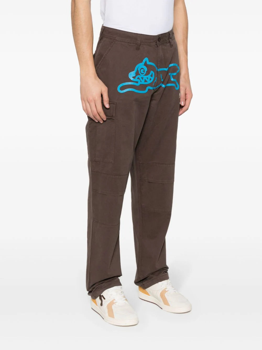 Running Dog Tapered-Leg Trousers