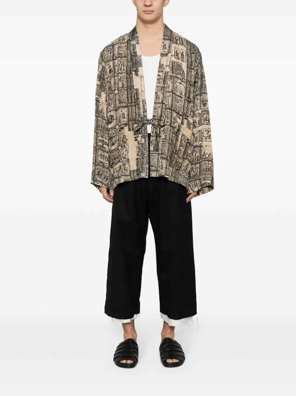 Jester Abstract-Pattern Jacket