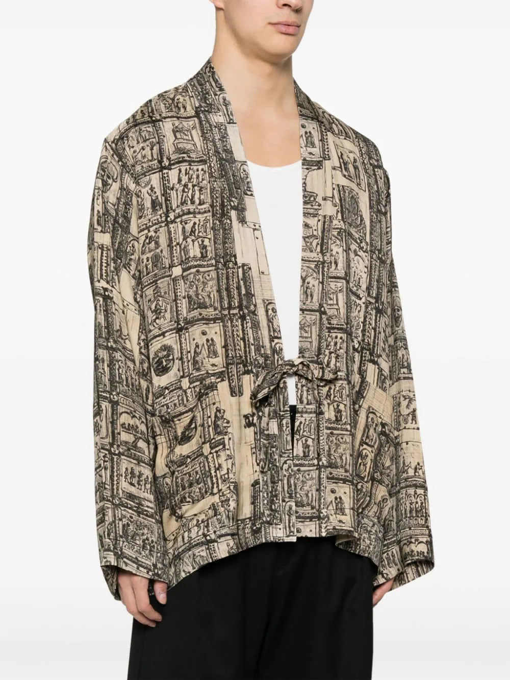 Jester Abstract-Pattern Jacket