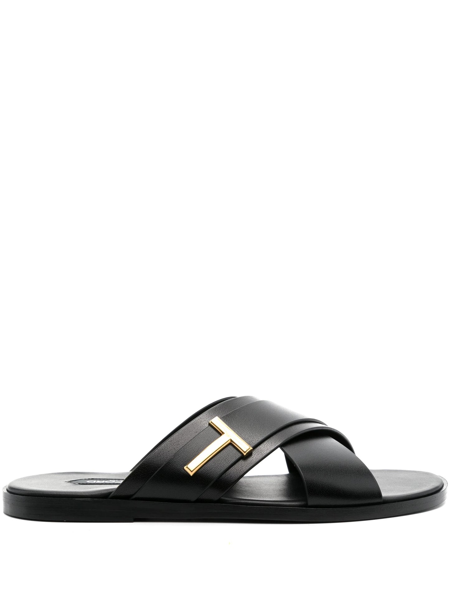 Preston Leather Slides