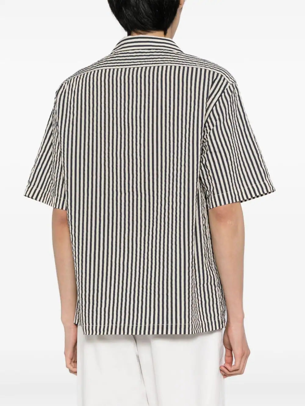 Striped Seersucker Shirt