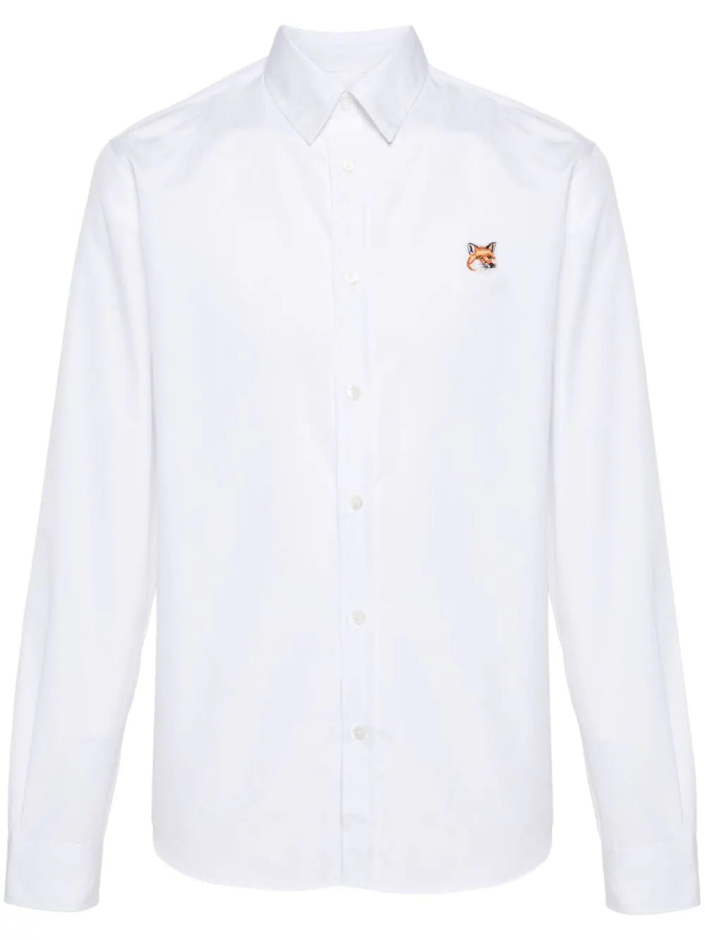 Fox-Patch Cotton Shirt