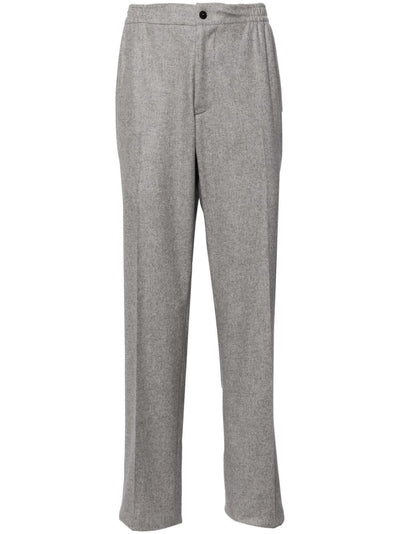 Straight-Leg Cashmere Trousers