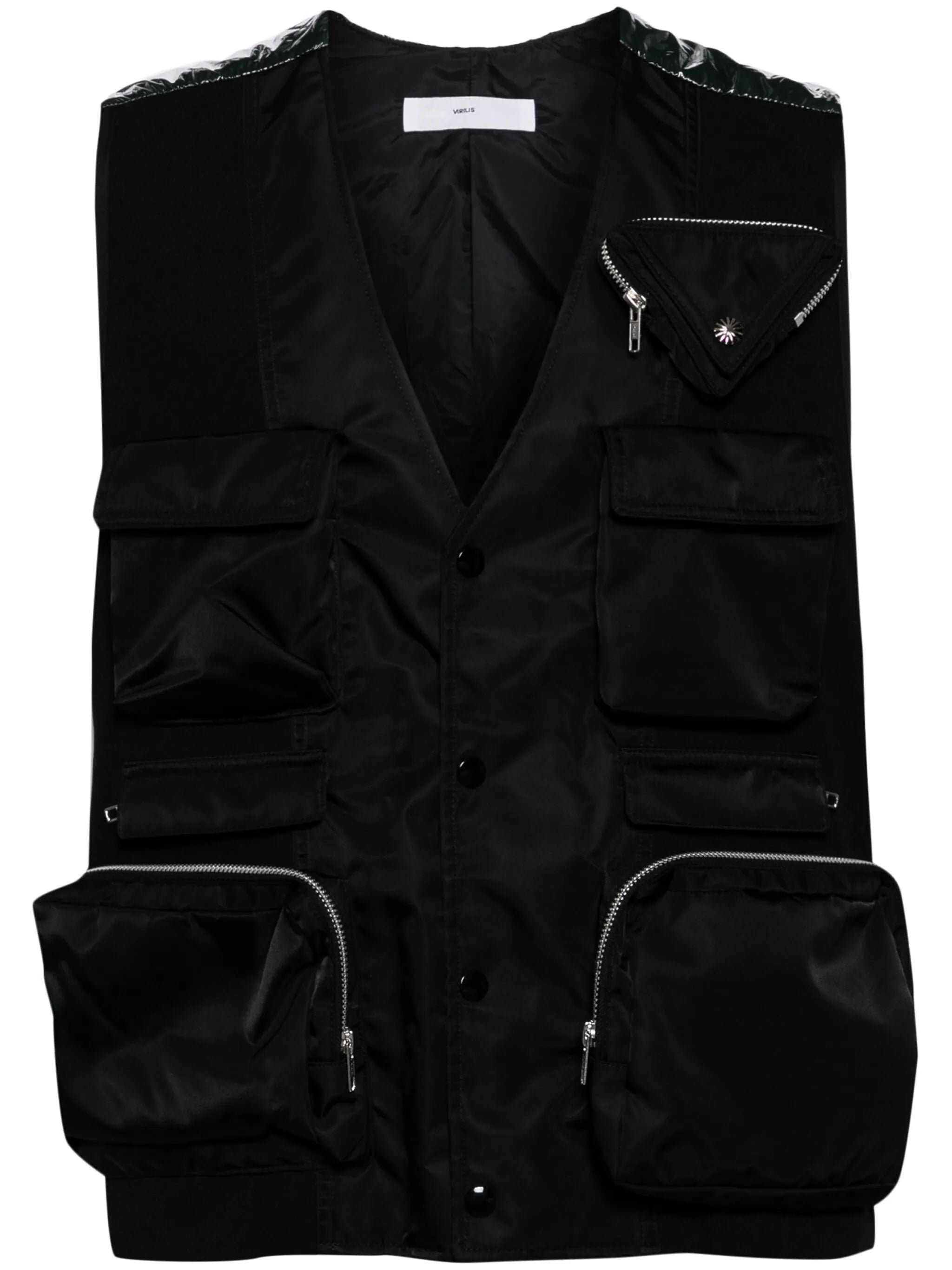 Multi-Pocket Padded Gilet