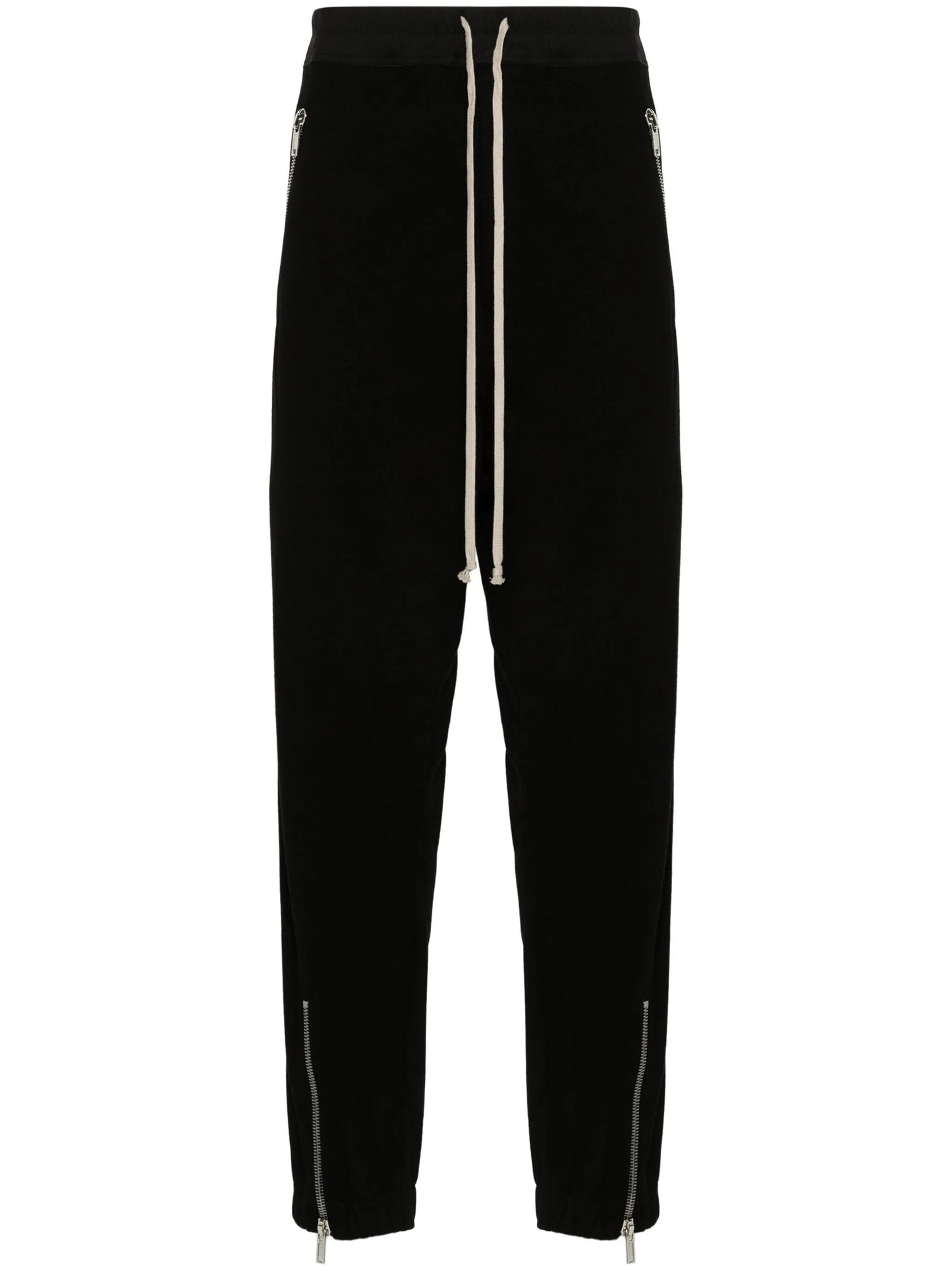 Organic-Cotton Tapered Trousers