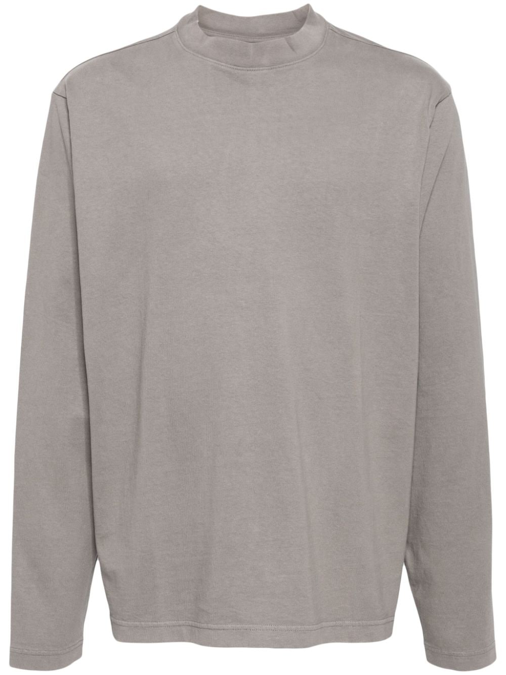 Crew-Neck Cotton Sweatshirt