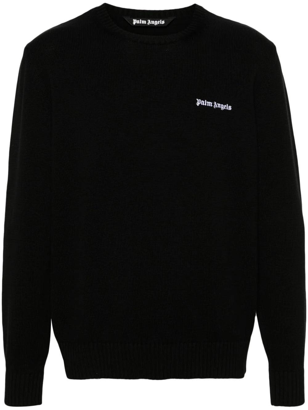 Logo-Embroidered Cotton Jumper