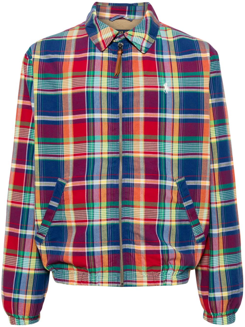 Cotton Checked Shirt Jacket