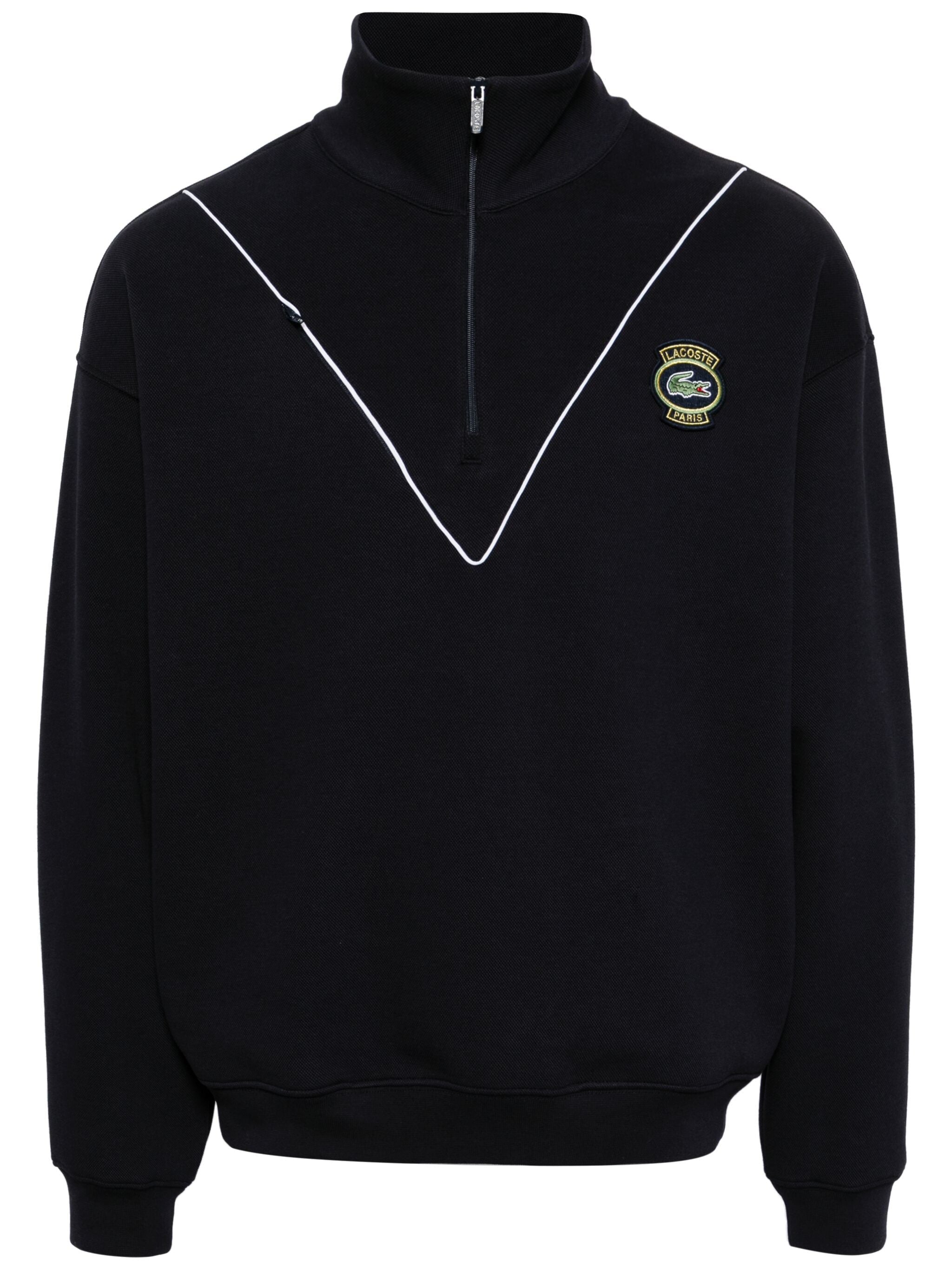 Logo-Embroidered Zip-Up Sweatshirt