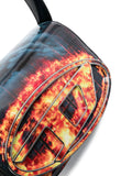 Diesel 1Dr Poly Flame Print Shoulder Bag