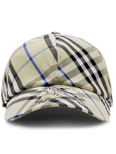 Vintage Check Baseball Cap