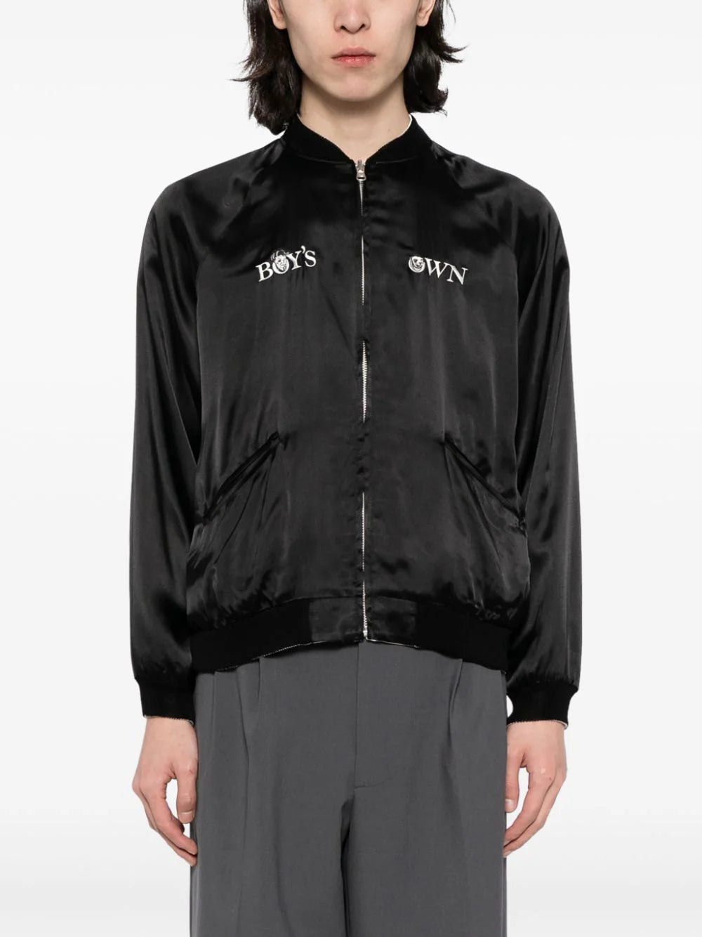 X Boy's Own Embroidered Bomber Jacket