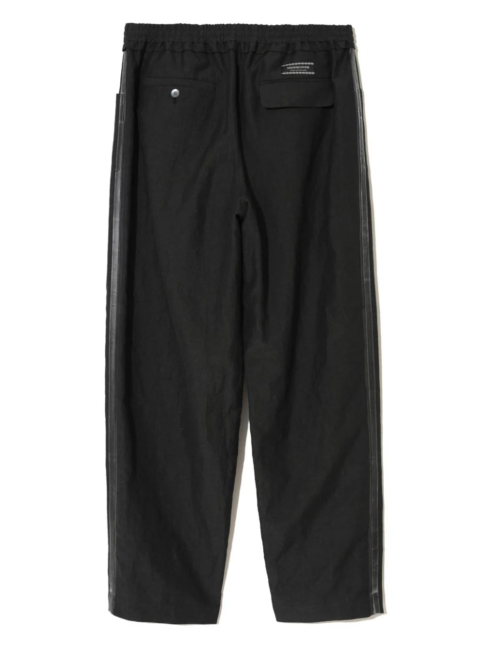 Wool-Linen Blend Trousers