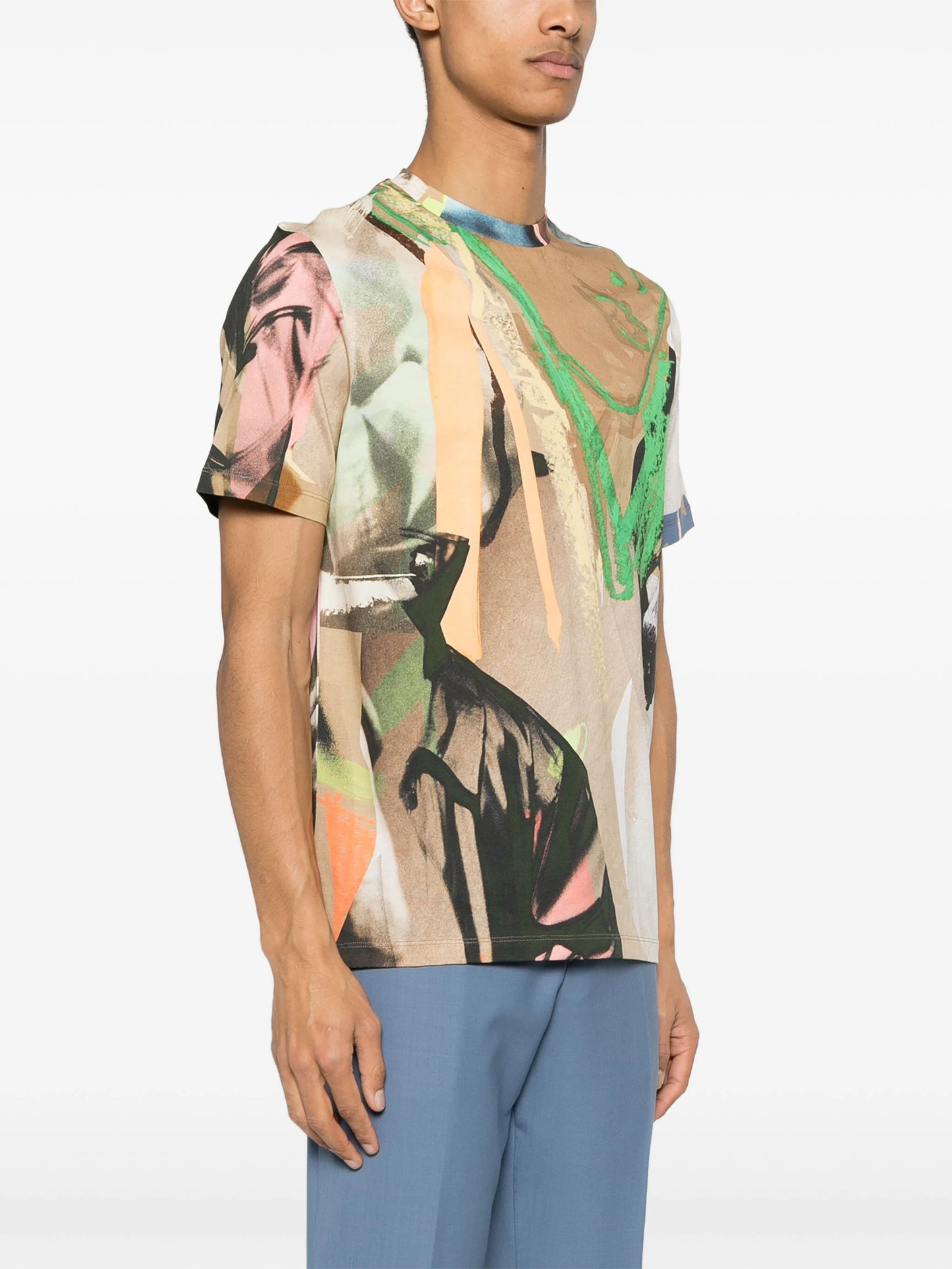 Graphic-Print Cotton T-Shirt