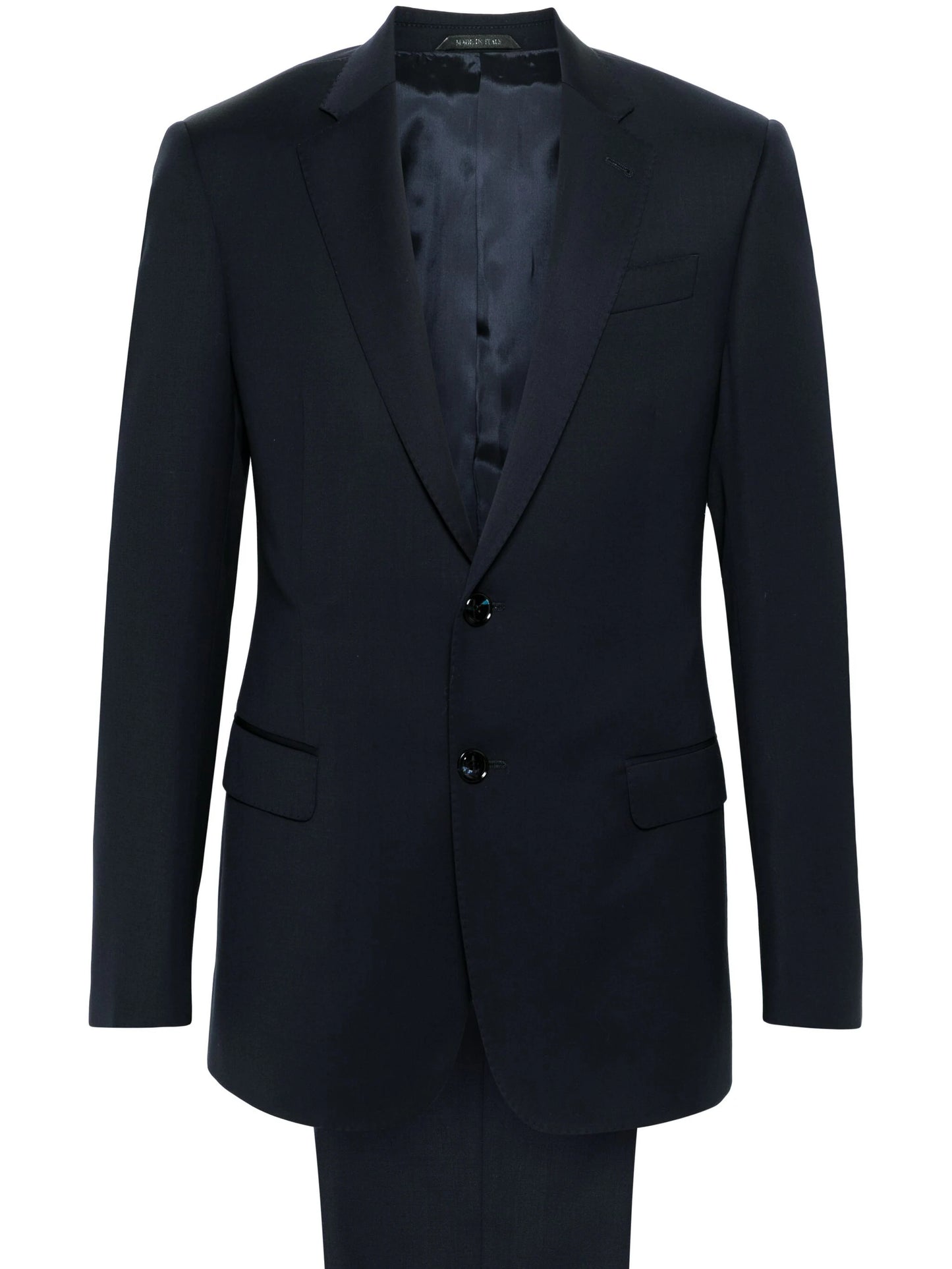 Single-Breasted Virgin-Wool Suit