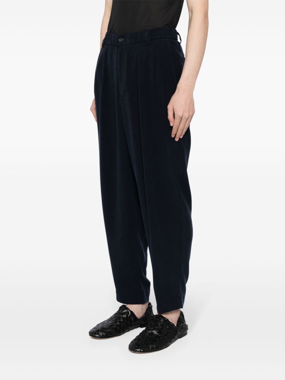 Drop-Crotch Trousers