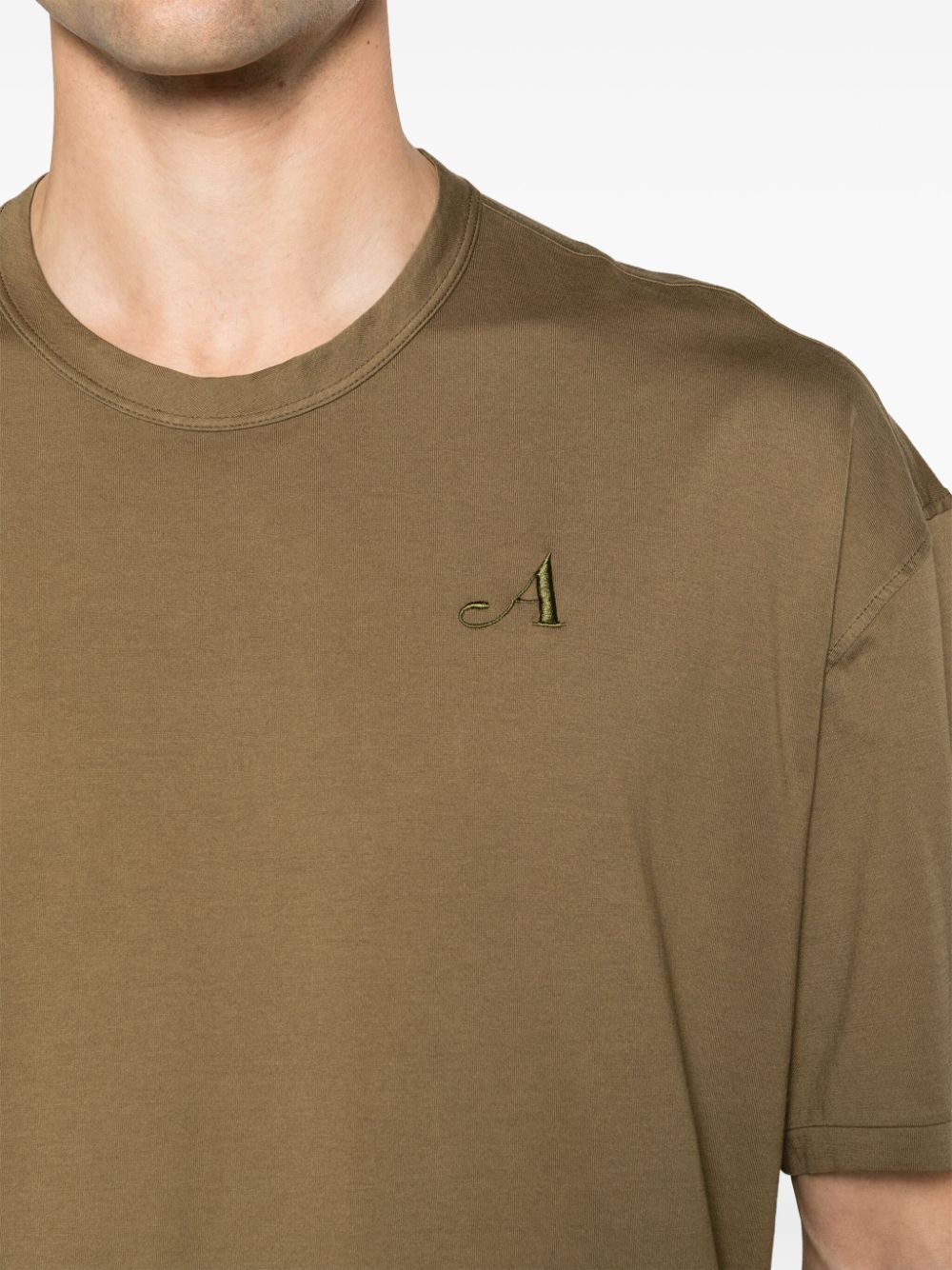 Logo-Embroidered Cotton T-Shirt