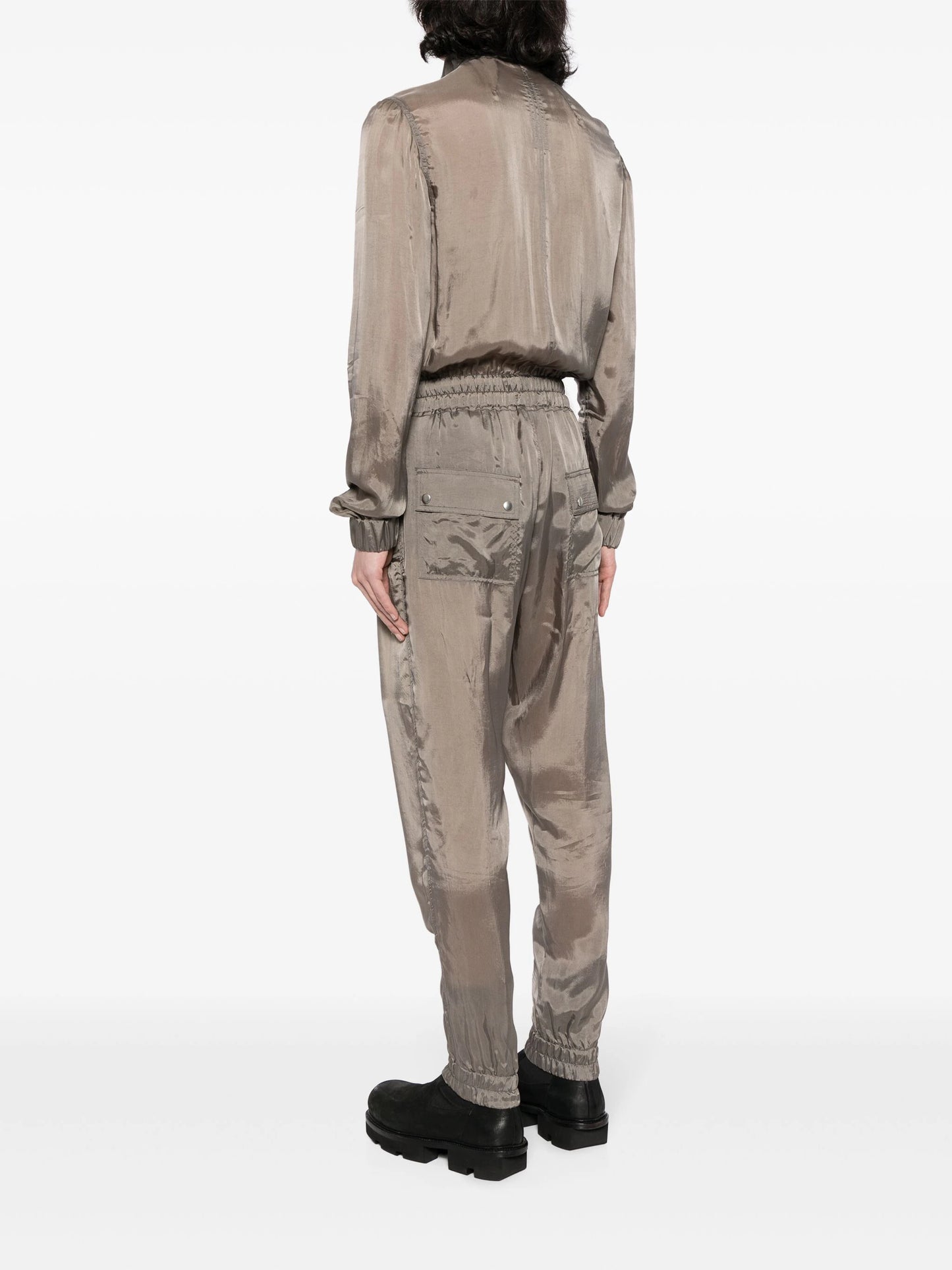 Tapered-Leg Jumpsuit