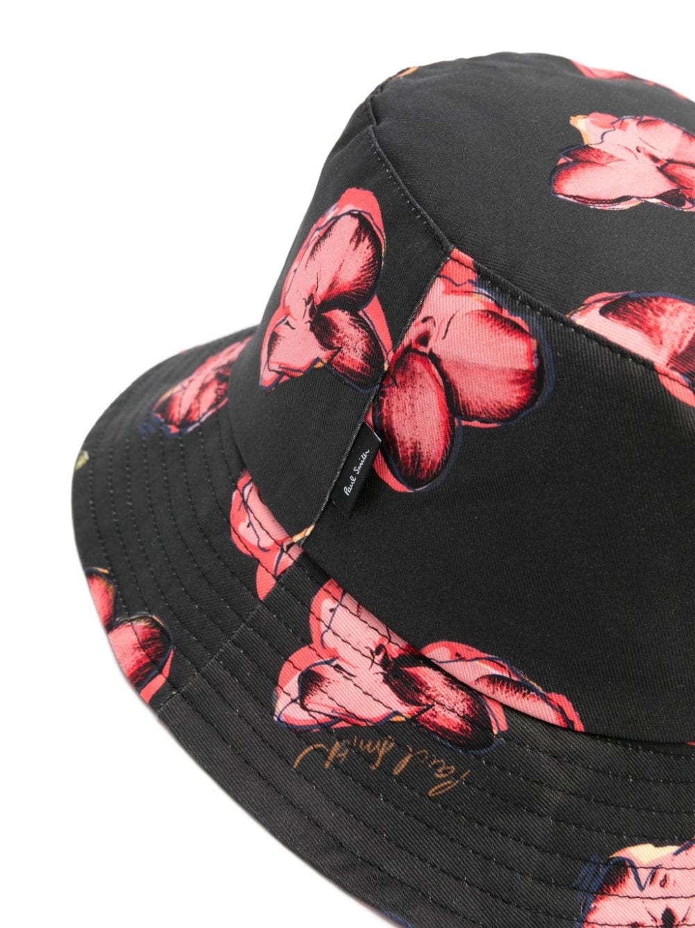 Floral Twill Bucket Hat