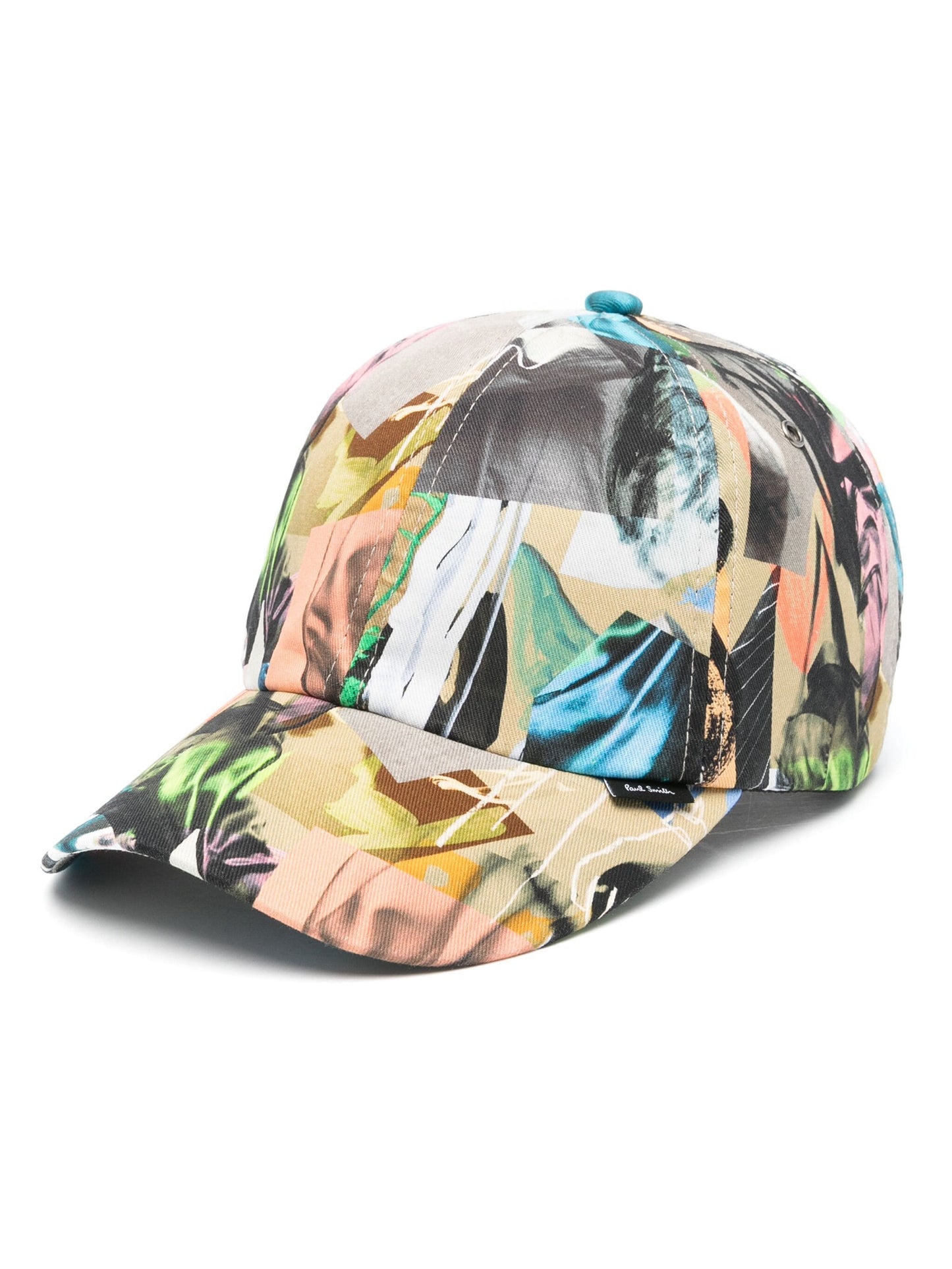 Mixed-Print Cotton Cap