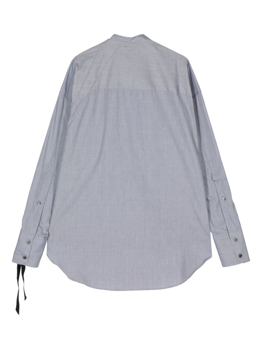 Draped Cotton Shirt