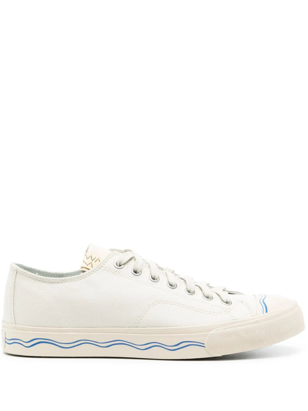 Wave-Print Sneakers