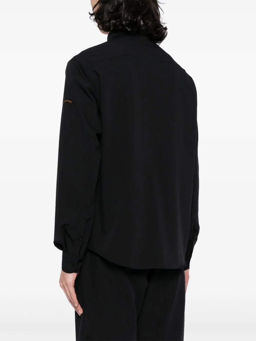 Long-Sleeve Flap-Pocket Shirt