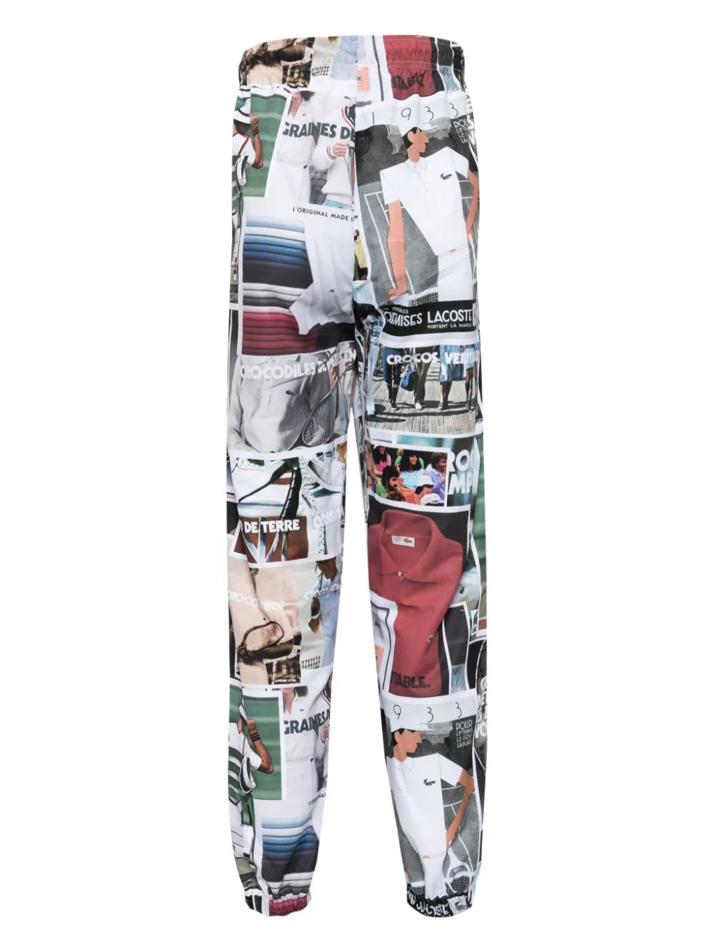 Photograph-Print Straight-Leg Track Pants