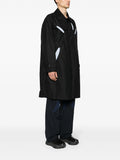 Aperture Cut-Out Trench Coat