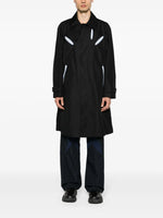Aperture Cut-Out Trench Coat