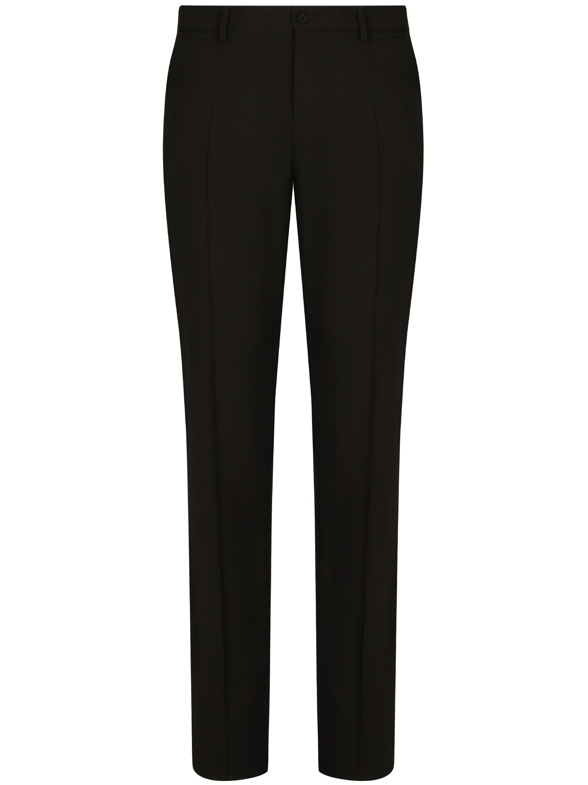 Tailored Slim-Cut Trousers