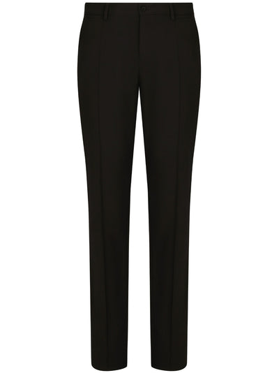 Tailored Slim-Cut Trousers