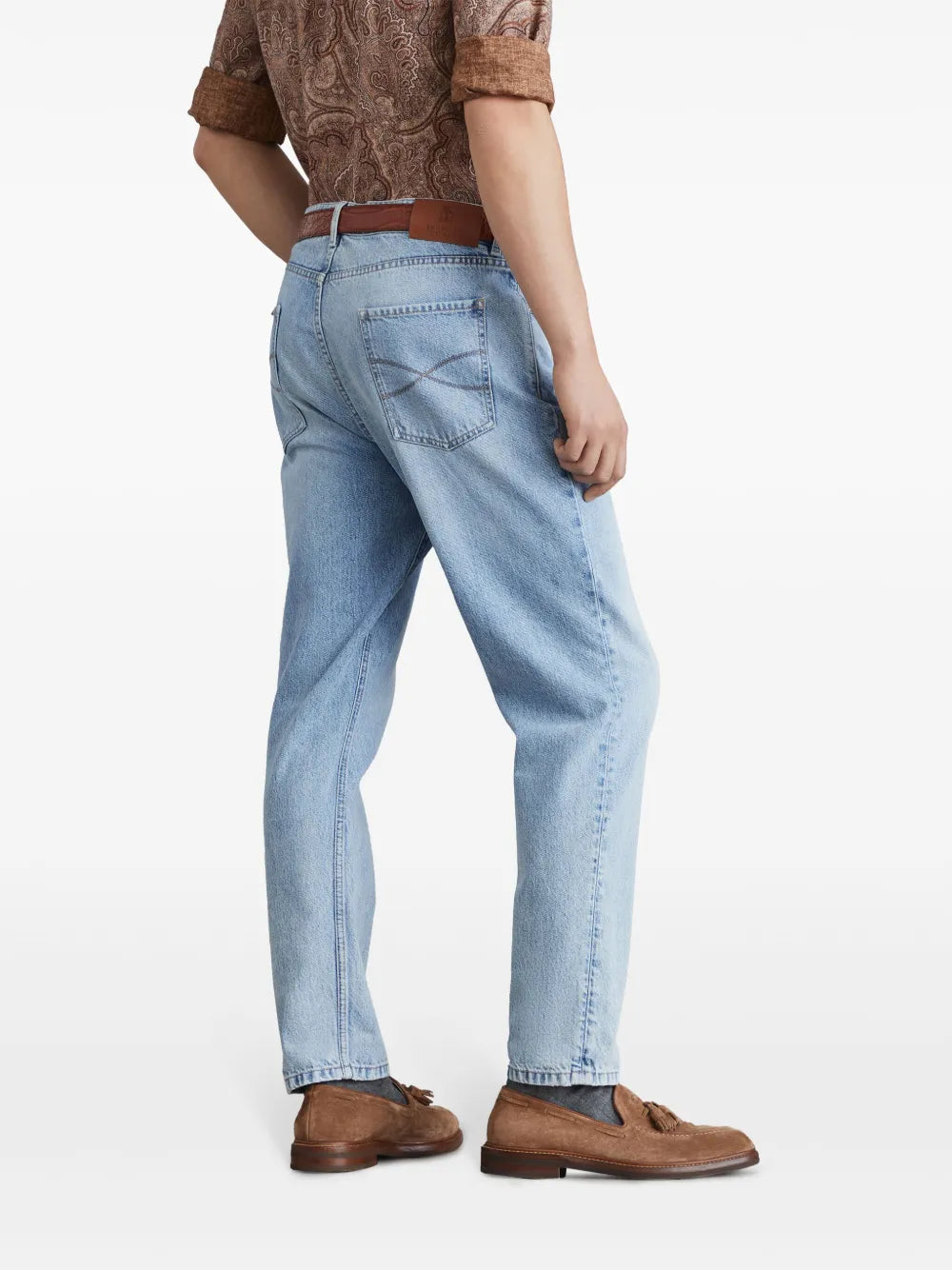 Mid-Rise Slim-Fit Jeans