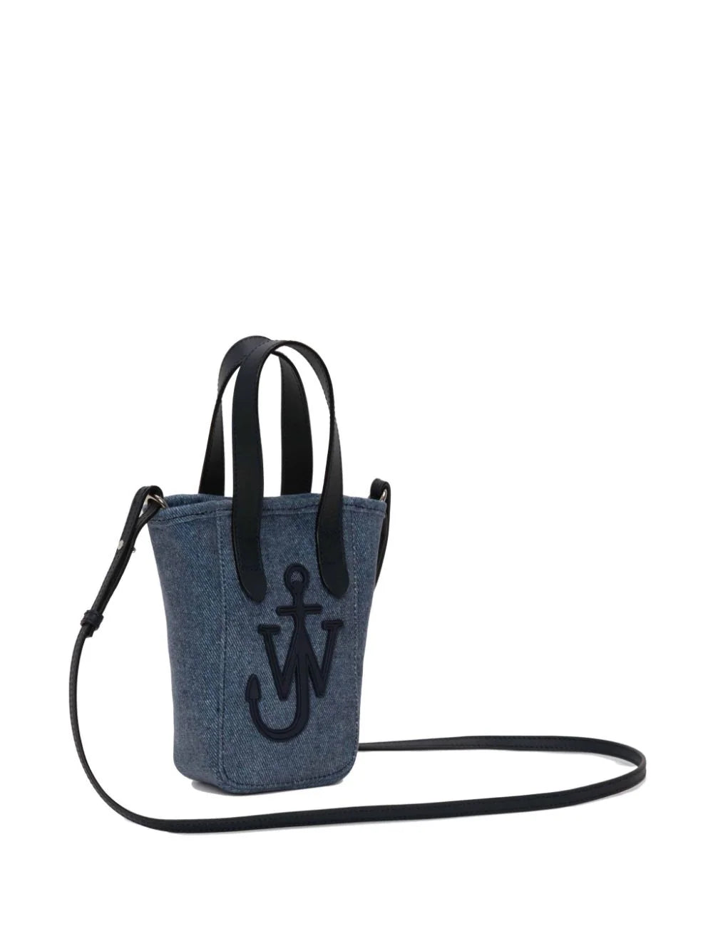 Mini Belt Denim Tote Bag