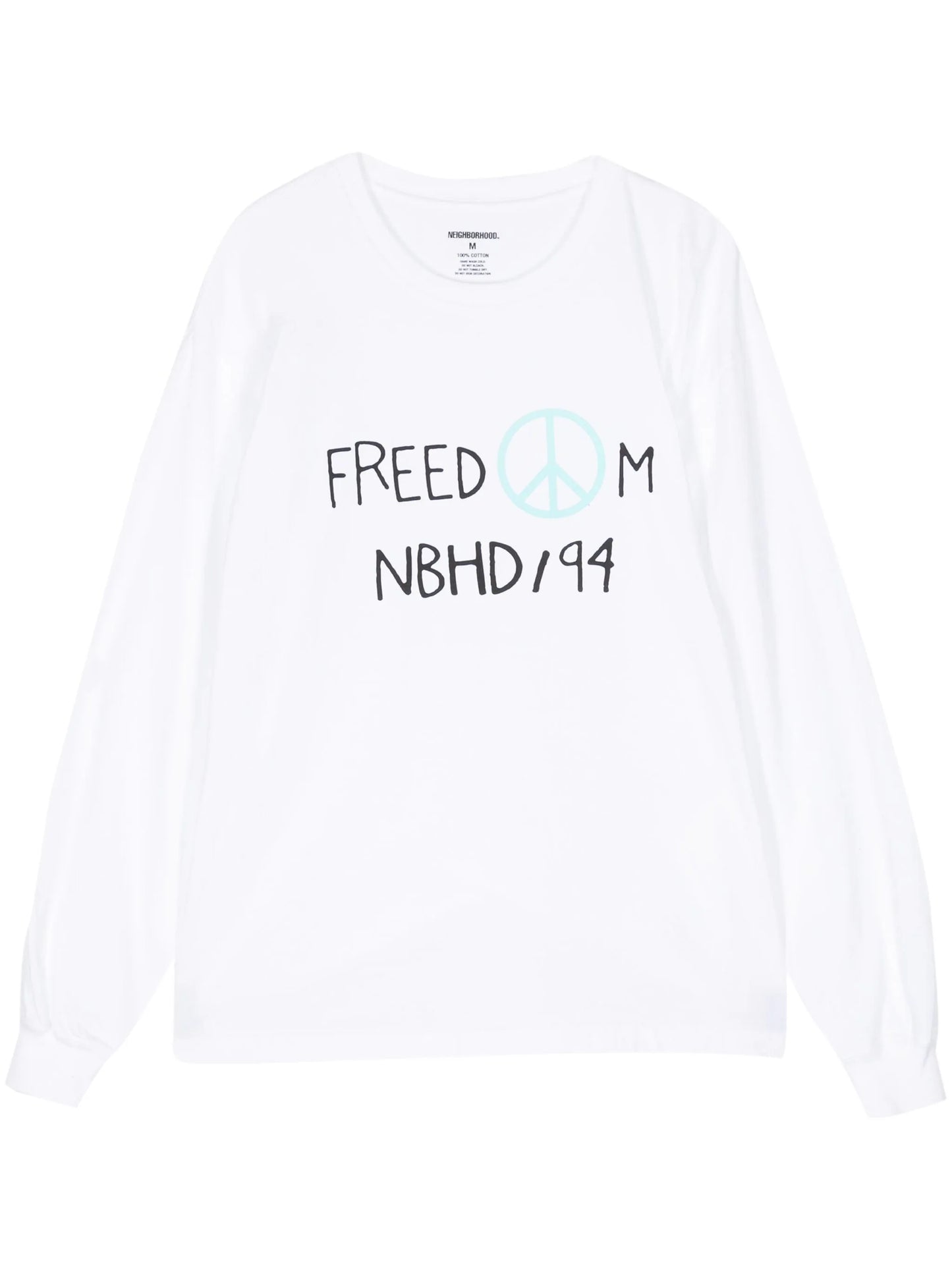 Slogan-Print Cotton T-Shirt