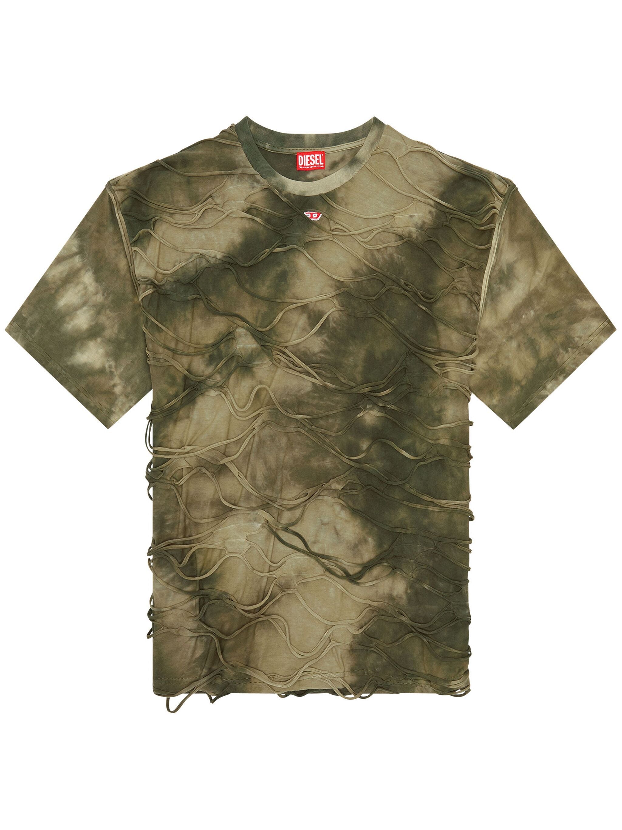 T-Boxket Textured Tie-Dye T-Shirt