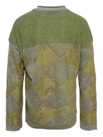 Argyle-Knit Hemp Jumper