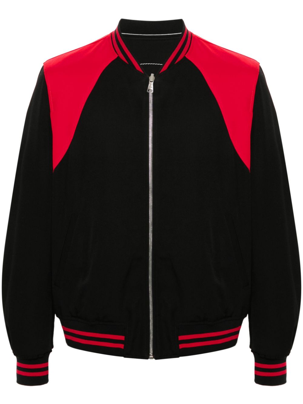 Two-Tone Reversible Bomber Jacket