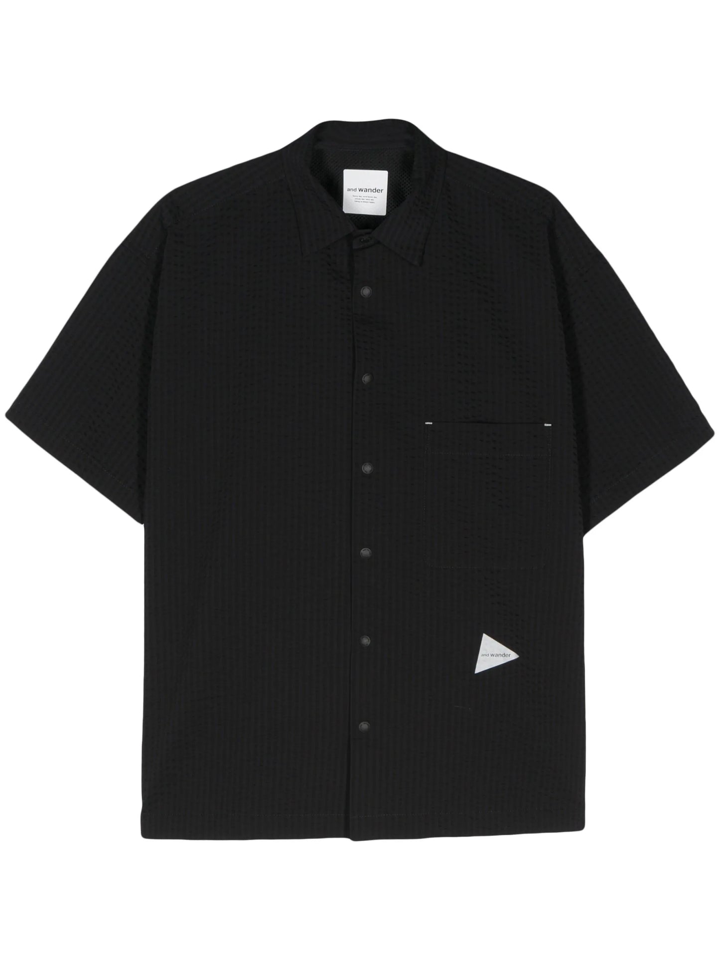 Seersucker Short-Sleeve Shirt